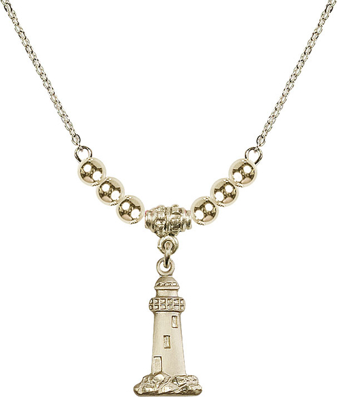 N22 Birthstone Necklace Lighthouse